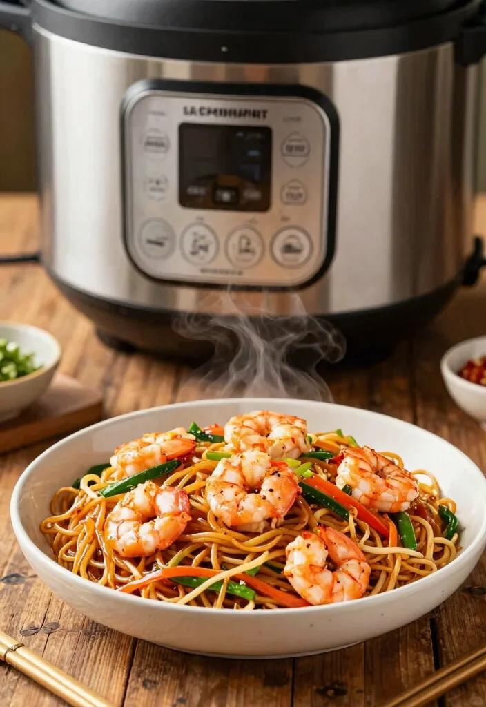 19 Shrimp Pad Thai Recipes (Quick & Easy) - 19. Instant Pot Shrimp Pad Thai 1