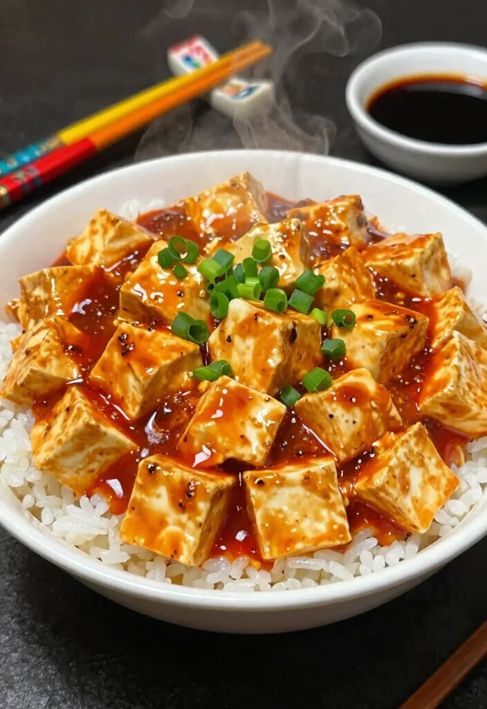 19 Vegetarian Chinese Recipes: Easy & Flavorful - 1. Spicy Mapo Tofu 1