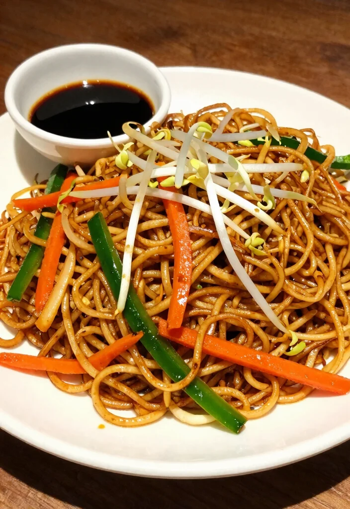 19 Vegetarian Chinese Recipes: Easy & Flavorful - 8. Vegetable Chow Mein 1