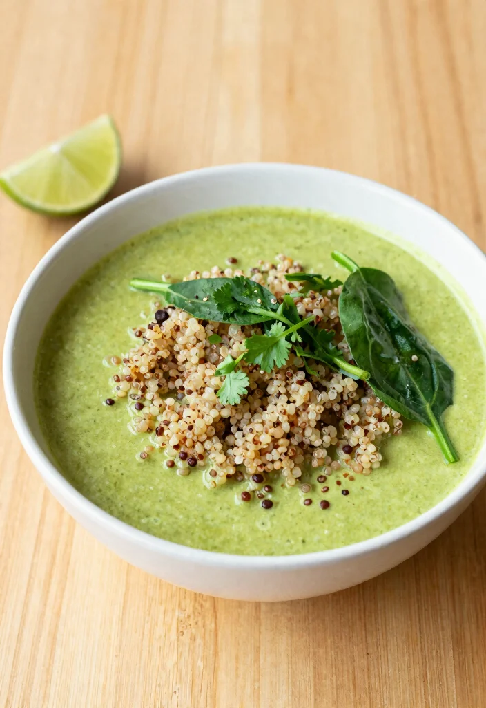 19 Vegetarische Thai Curry Rezepte für jede Saison - 16. Thai-Curry mit Quinoa und Spinat 1