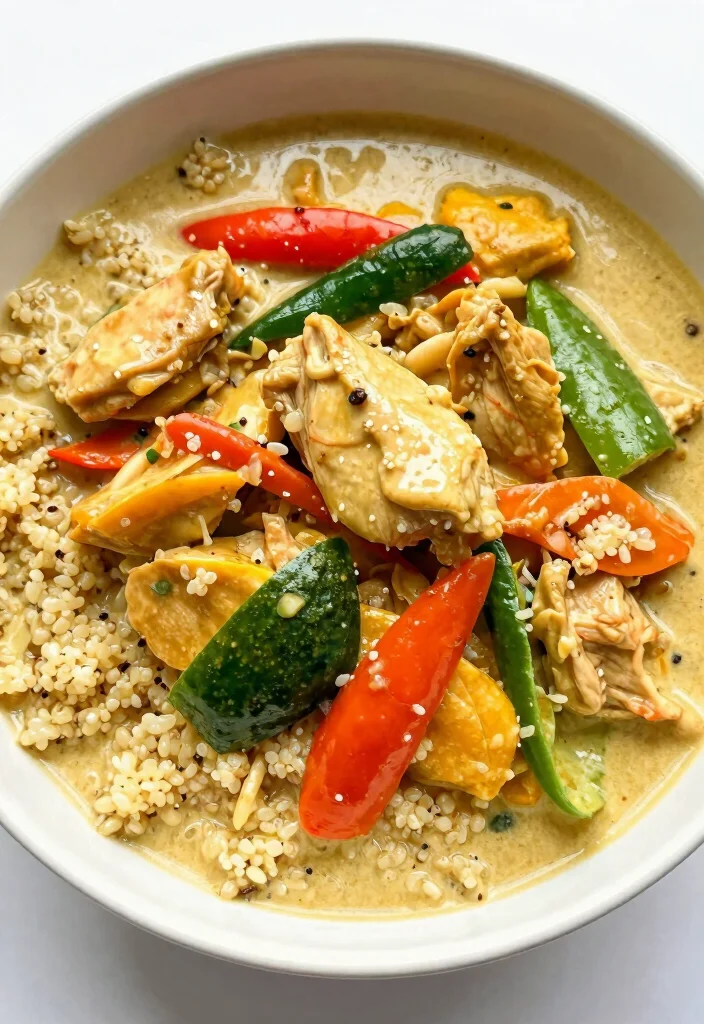 20 Authentic & Simple Thai Red Curry Recipes for Busy Weeknights - 8. Thai Red Curry Chicken Bowls 1