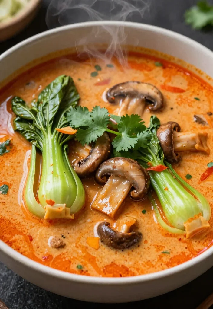 20 Authentic & Simple Thai Red Curry Recipes for Busy Weeknights - 9. Thai Red Curry Soup 1