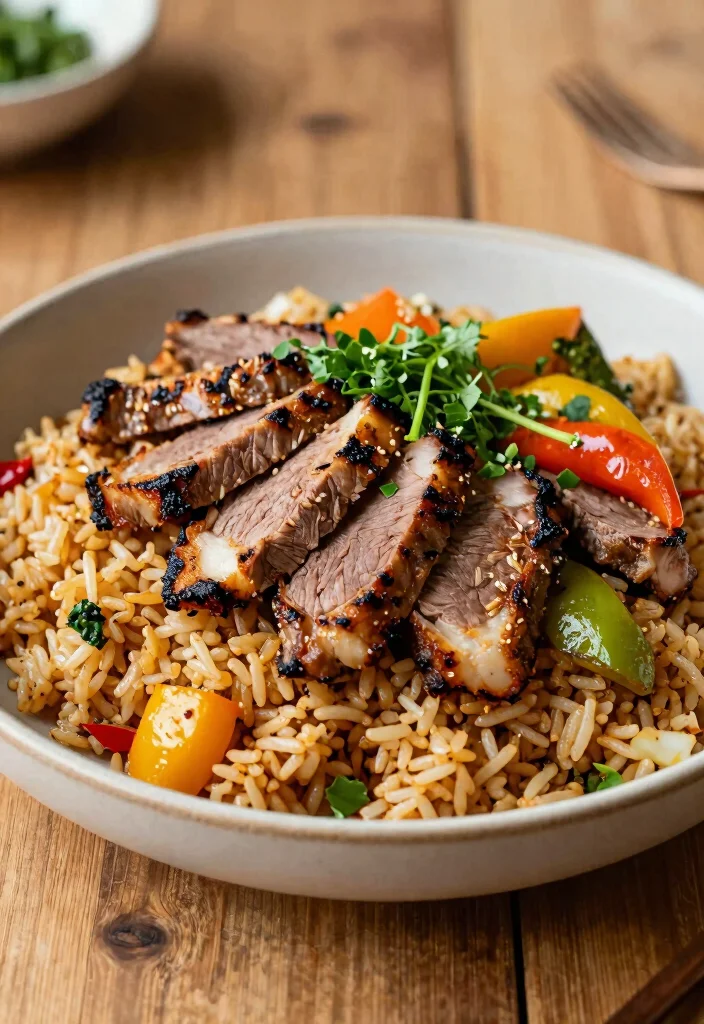 20 Authentic Thai Fried Rice Recipes (Restaurant-Quality) - 16. Khao Pad Yang (Grilled Fried Rice) 1