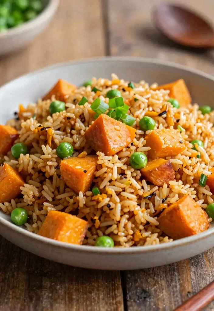 20 Authentic Thai Fried Rice Recipes (Restaurant-Quality) - 18. Khao Pad Khao (Sweet Potato Fried Rice) 1