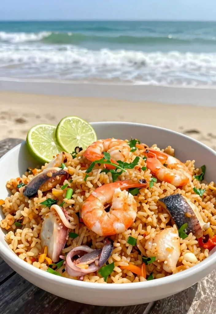 20 Authentic Thai Fried Rice Recipes (Restaurant-Quality) - 4. Khao Pad Talay (Seafood Fried Rice) 1