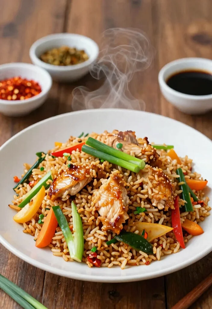 20 Authentic Thai Fried Rice Recipes (Restaurant-Quality) - 5. Khao Pad Gai (Chicken Fried Rice) 1