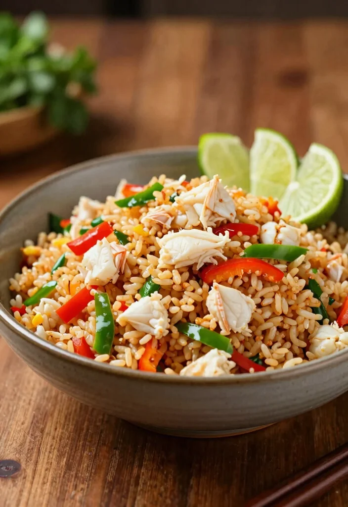 20 Authentic Thai Fried Rice Recipes (Restaurant-Quality) - 6. Khao Pad Poo (Crab Fried Rice) 1