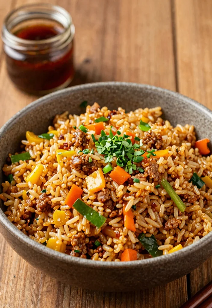 20 Authentic Thai Fried Rice Recipes (Restaurant-Quality) - 9. Khao Pad Khao (Sticky Rice Fried Rice) 1