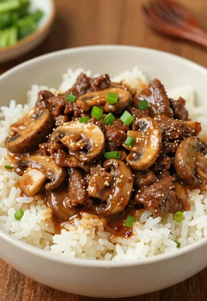 20 Beef Chinese Food Recipes (Stir-Fry to Braise) - 12. Beef and Mushroom Stir-Fry 1