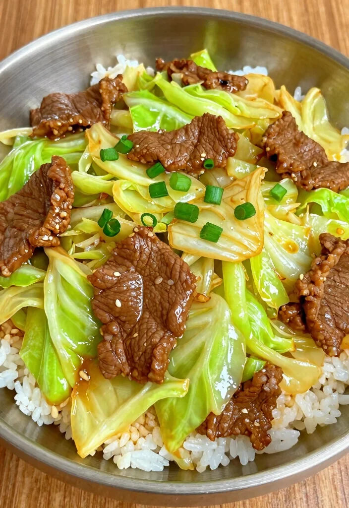 20 Beef Chinese Food Recipes (Stir-Fry to Braise) - 13. Beef and Cabbage Stir-Fry 1