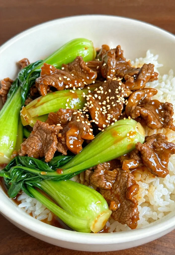 20 Beef Chinese Food Recipes (Stir-Fry to Braise) - 18. Beef and Bok Choy Stir-Fry 1