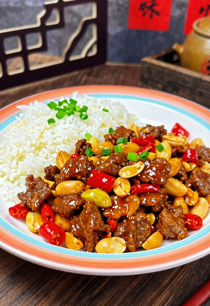 20 Beef Chinese Food Recipes (Stir-Fry to Braise) - 4. Kung Pao Beef 1