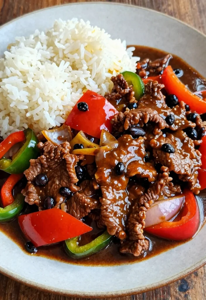 20 Beef Chinese Food Recipes (Stir-Fry to Braise) - 5. Beef with Black Bean Sauce 1