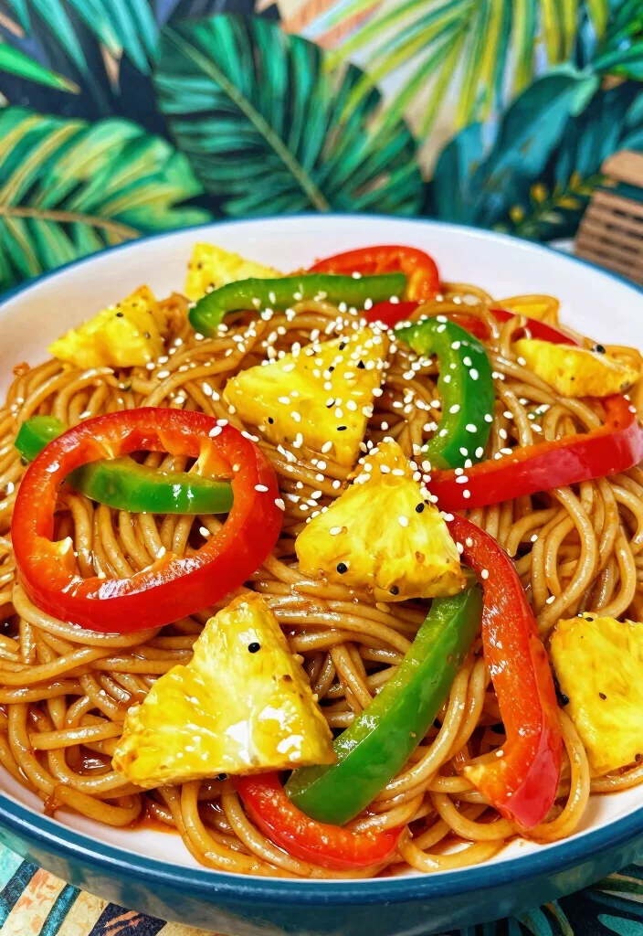 20 Chinese Noodle Recipes (From Lo Mein to Chow Mein) - 11. Sweet and Sour Noodles 1