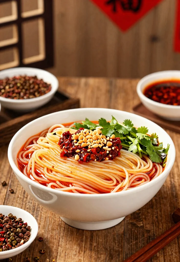 20 Chinese Noodle Recipes (From Lo Mein to Chow Mein) - 2. Spicy Szechuan Noodles 1