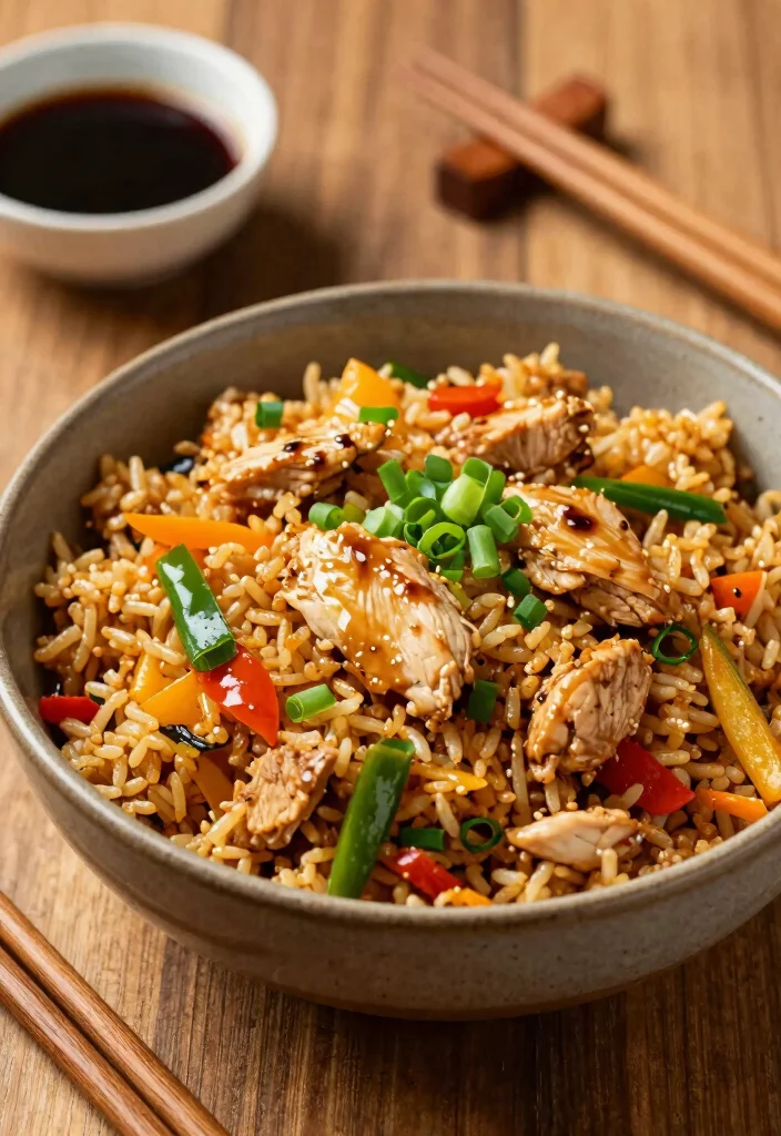 20 Chinese Takeout Recipes (Copycat Home Versions) - 4. Chicken Fried Rice 1