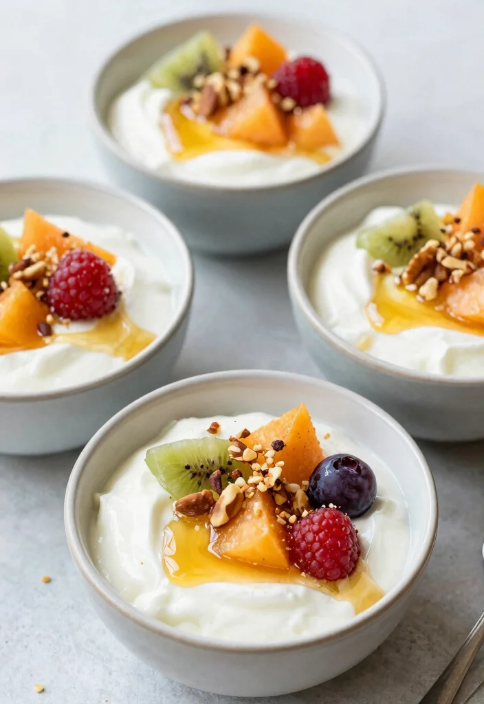 20 Easy Greek Appetizers (Party Ready) - 10. Greek Yogurt and Honey 1