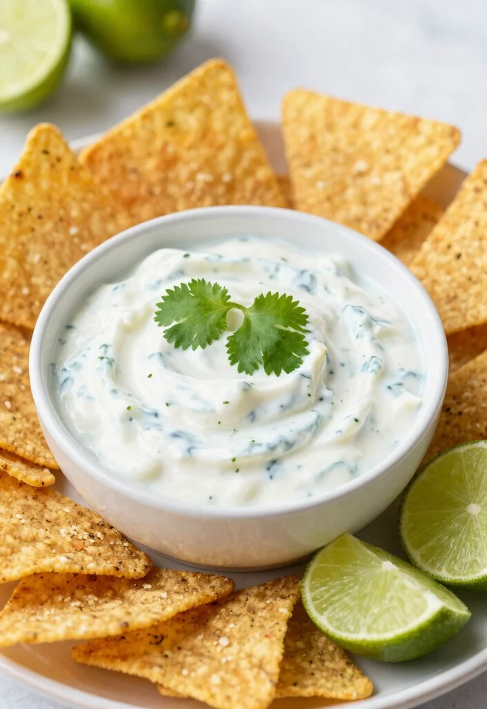 20 Greek Yogurt Dip Recipes (Party Favorite) - 11. Cilantro Lime Yogurt Dip 1