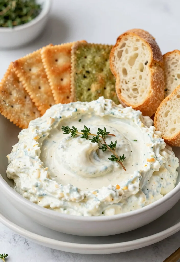 20 Greek Yogurt Dip Recipes (Party Favorite) - 15. Peppadew and Goat Cheese Dip 1
