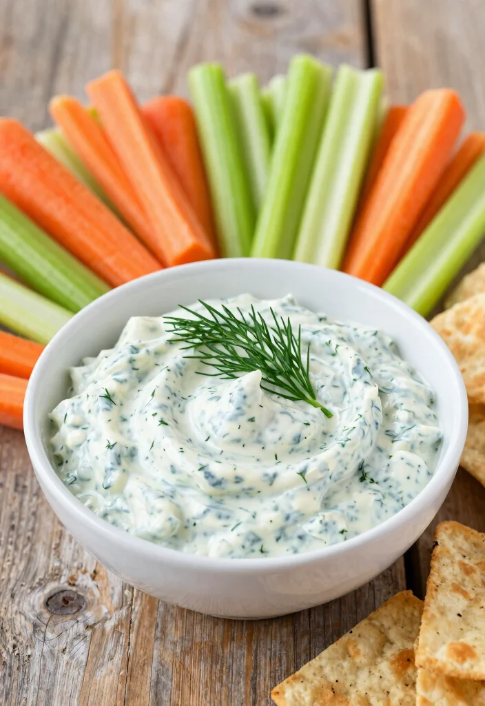 20 Greek Yogurt Dip Recipes (Party Favorite) - 6. Creamy Dill Dip 1