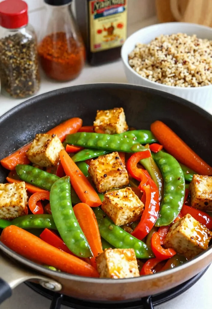 20 Healthy Chinese Stir Fry Recipes for Weight Loss - 3. Veggie-Packed Tofu Stir Fry 1