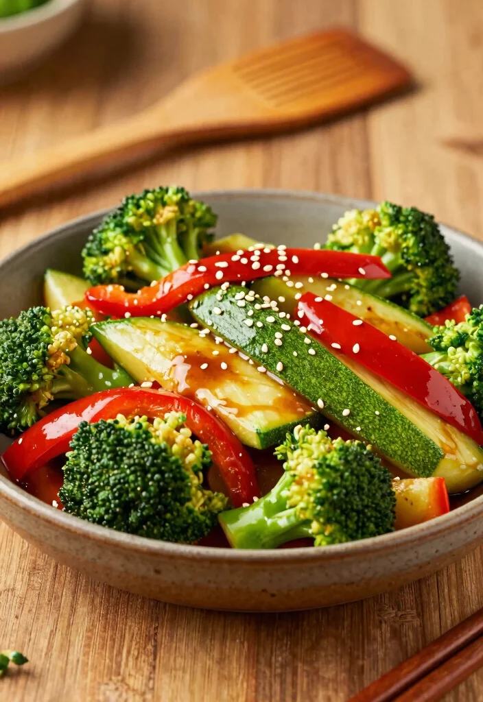 20 Healthy Chinese Stir Fry Recipes for Weight Loss - 6. Teriyaki Vegetable Stir Fry 1