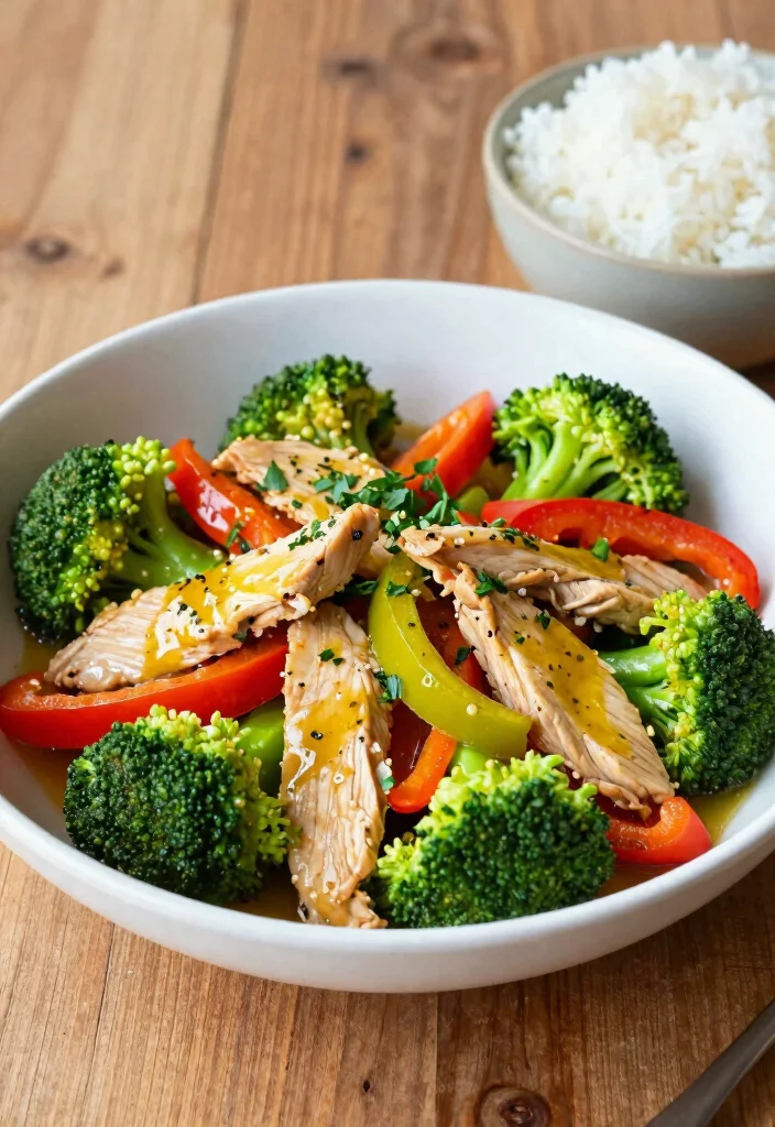 20 Healthy Chinese Stir Fry Recipes for Weight Loss - 8. Lemon Ginger Chicken Stir Fry 1