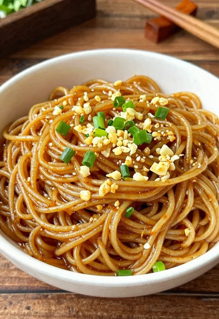 20 Homemade Chinese Food Recipes (Family Tested) - 18. Chinese Garlic Noodles 1