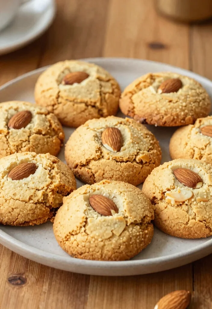 20 Homemade Chinese Food Recipes (Family Tested) - 20. Chinese Almond Cookies 1