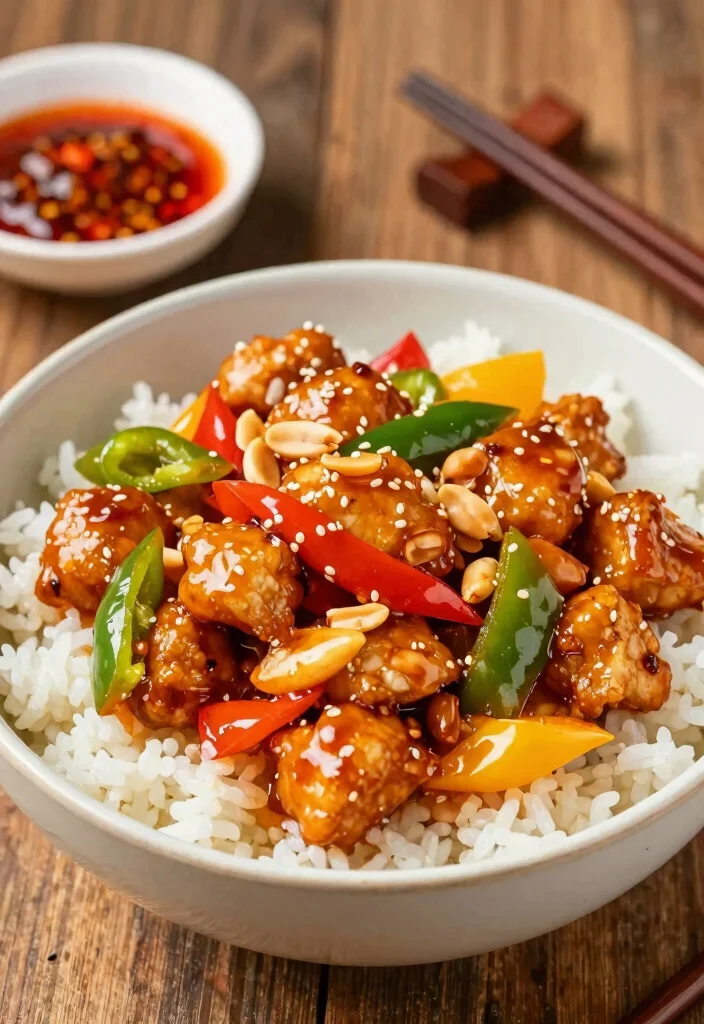 20 Homemade Chinese Food Recipes (Family Tested) - 4. Spicy Kung Pao Chicken 1
