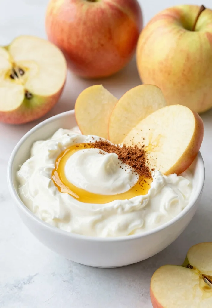 20 Plain Greek Yogurt Dessert Recipes (Creamy Dream) - 14. Peanut Butter Greek Yogurt Dip 1