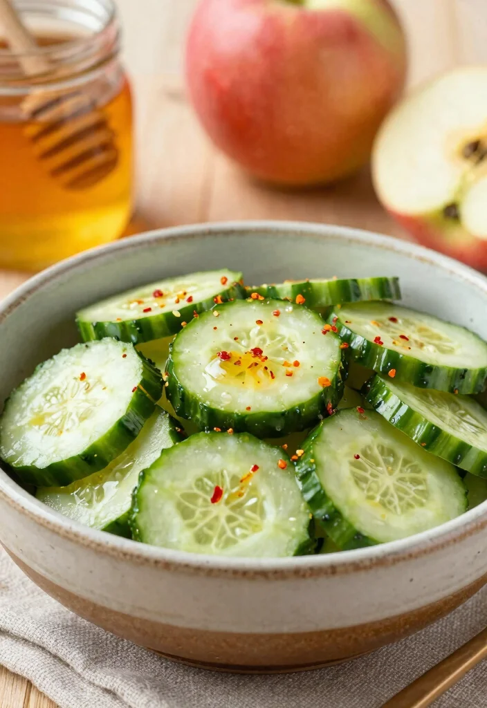 20 Spicy & Refreshing Chinese Cucumber Salad Recipes - 10. Sweet and Spicy Cucumber Salad 1