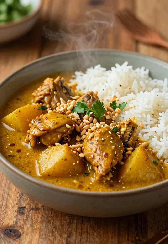 20 Thai Curry Chicken Recipes for Easy Weeknight Dinners - 3. Massaman Curry Chicken 1