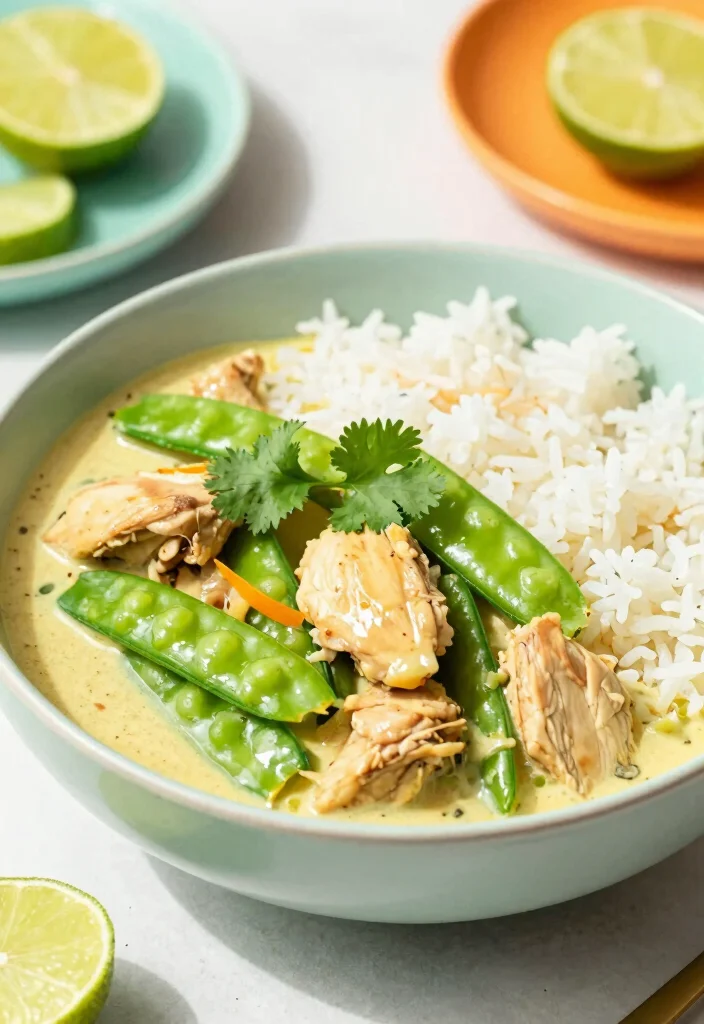 20 Thai Curry Chicken Recipes for Easy Weeknight Dinners - 5. Coconut Lime Chicken Curry 1