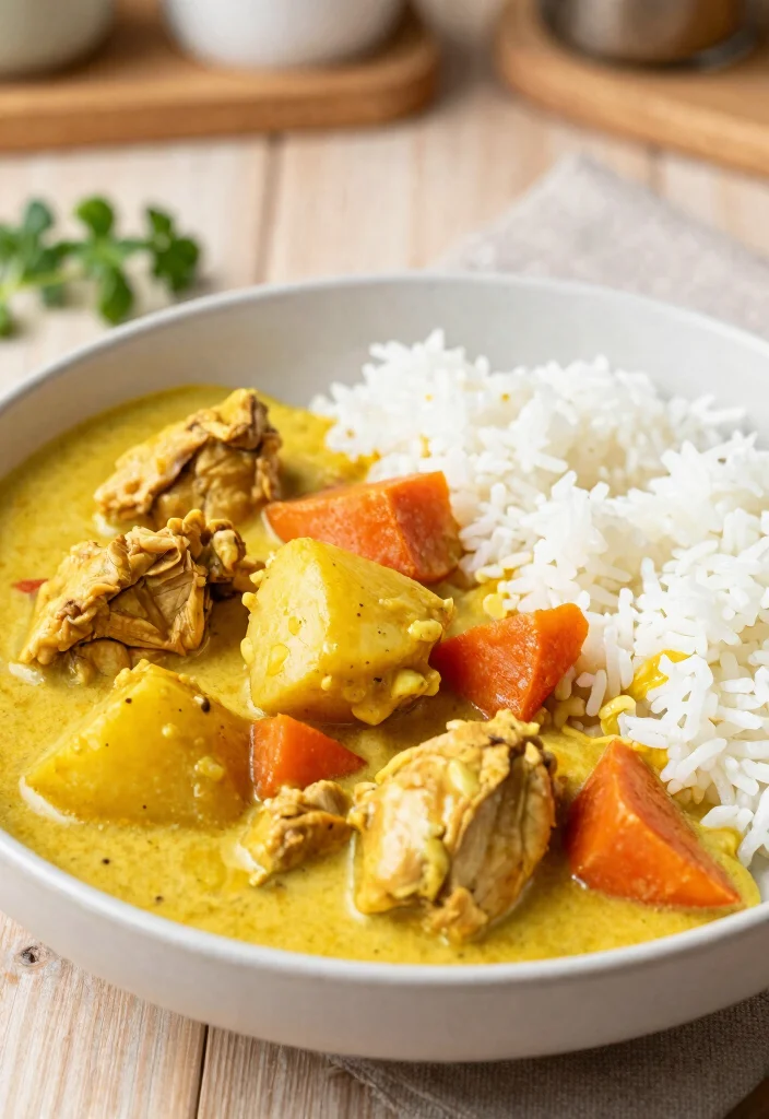 20 Thai Curry Chicken Recipes for Easy Weeknight Dinners - 6. Thai Yellow Curry Chicken 1
