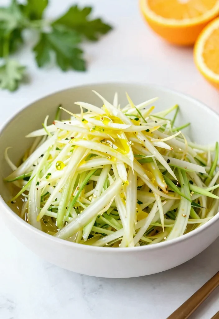 20 Thai Papaya Salad Recipes (Green, Spicy, Fresh) - 15. Papaya Salad with Fennel 1