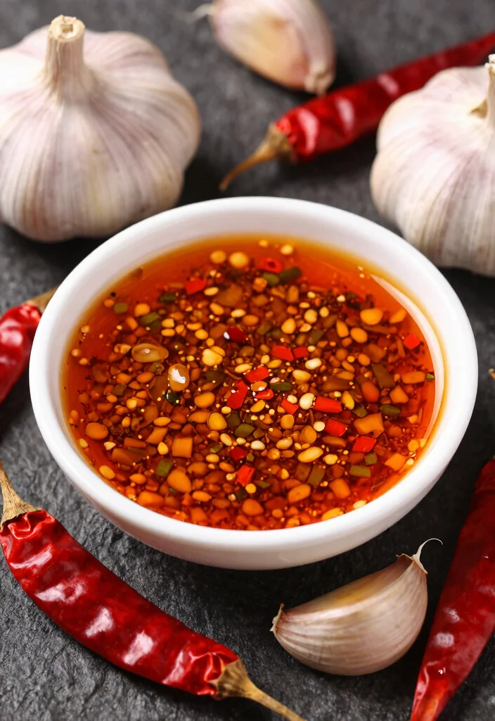 20 Thai Salad Dressing Recipes (5-Minute Prep) - 11. Garlic and Chili Dressing 1