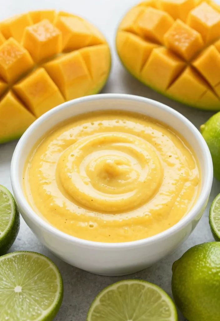 20 Thai Salad Dressing Recipes (5-Minute Prep) - 12. Mango Lime Dressing 1