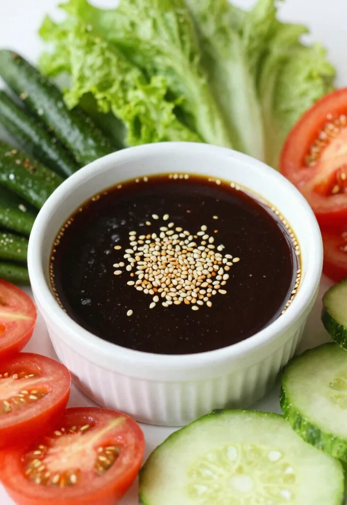 20 Thai Salad Dressing Recipes (5-Minute Prep) - 7. Sesame Soy Dressing 1
