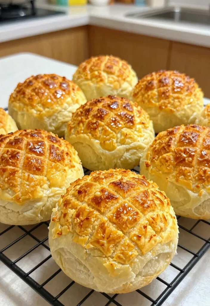 20 Vegan Chinese Snack Recipes: Street Food Classics - 20. Pineapple Buns 1