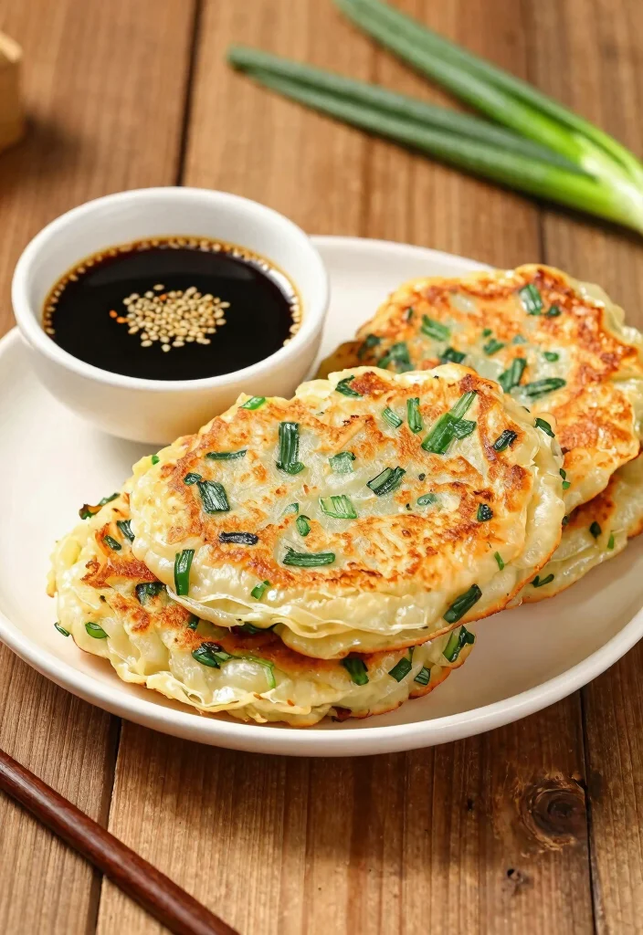 20 Vegan Chinese Snack Recipes: Street Food Classics - 4. Scallion Pancakes 1