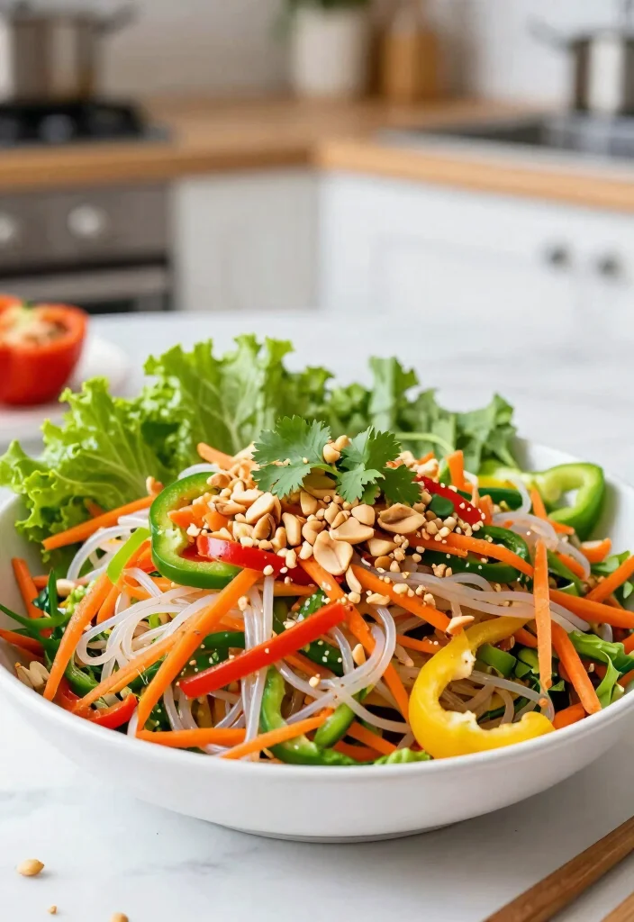 20 Vegan Pad Thai Recipes (Plant-Based Perfection) - 14. Vegan Pad Thai Salad 1