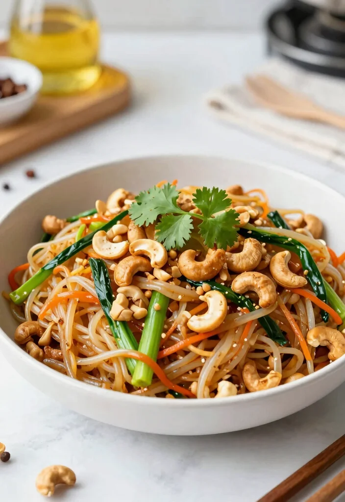 20 Vegan Pad Thai Recipes (Plant-Based Perfection) - 16. Cashew Nut Pad Thai 1