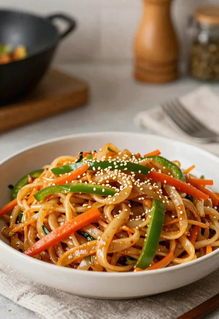 20 Vegan Pad Thai Recipes (Plant-Based Perfection) - 18. Sesame Ginger Pad Thai 1