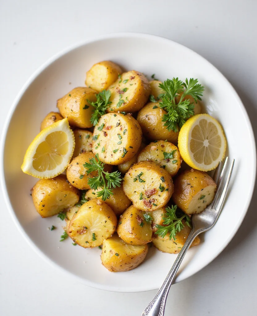 Authentic Greek Lemon Potatoes (Crispy & Golden) - Step 4: Arrange in Baking Dish 1