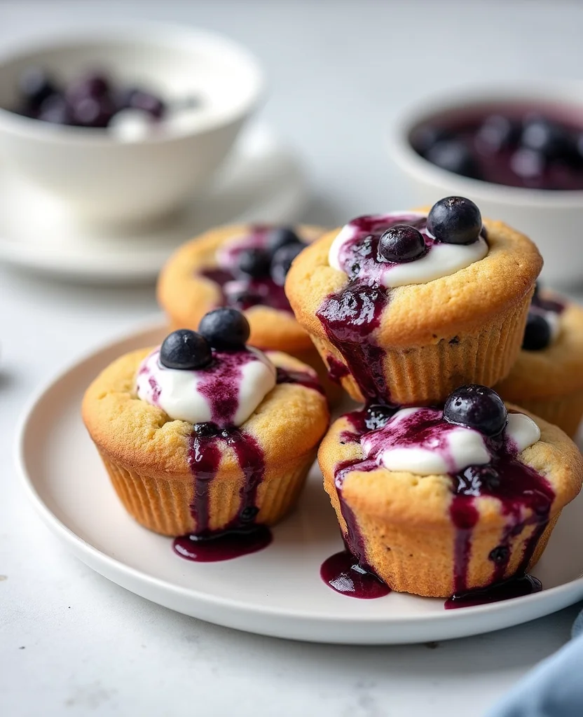 Blueberry Muffins with Greek Yogurt (Moist & Fluffy) - Step 6: Incorporate Greek Yogurt 1