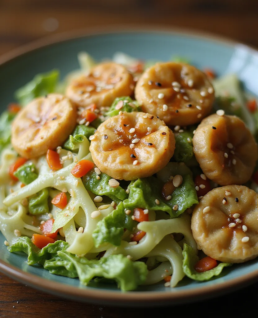 Chinese Cabbage Salad (Crispy, Tangy & Refreshing) - Step 2: Combine Salad Ingredients 1