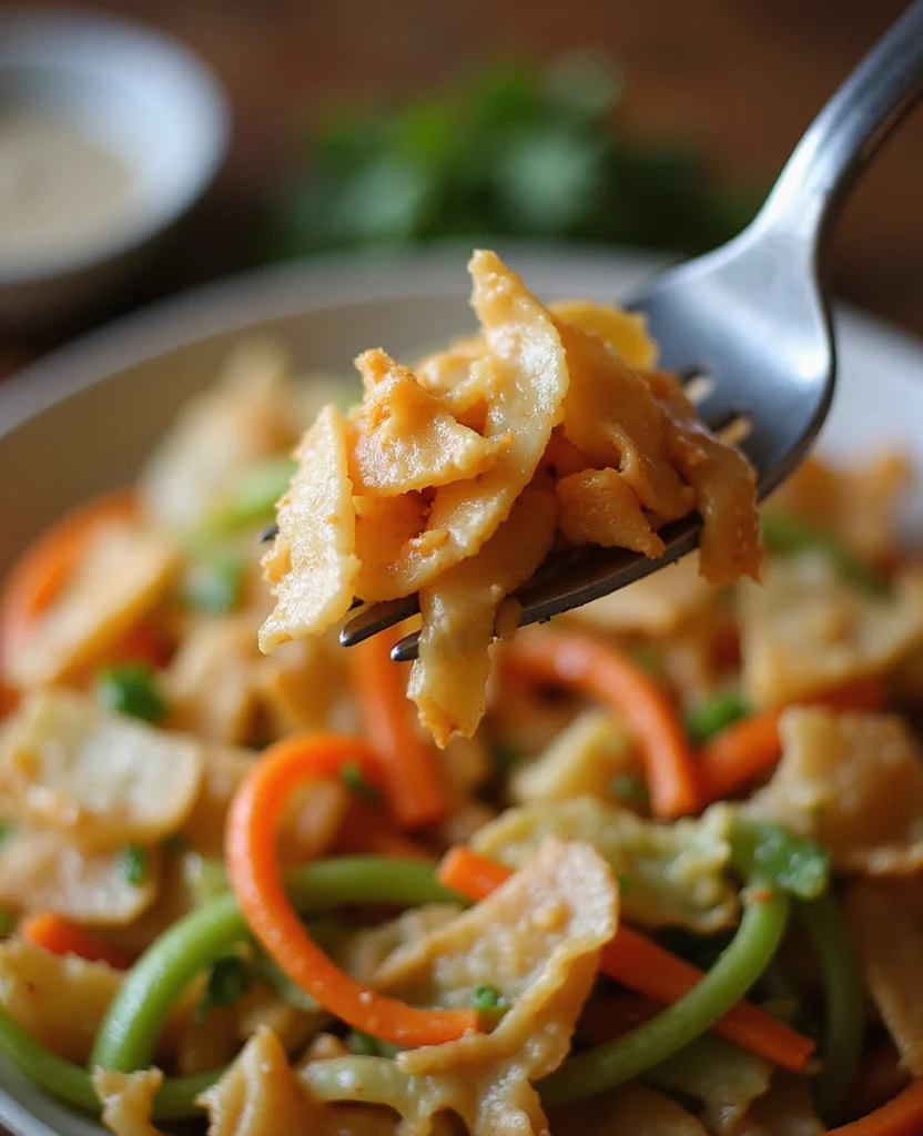 Chinese Cabbage Salad (Crispy, Tangy & Refreshing) - Step 4: Dress the Salad 1
