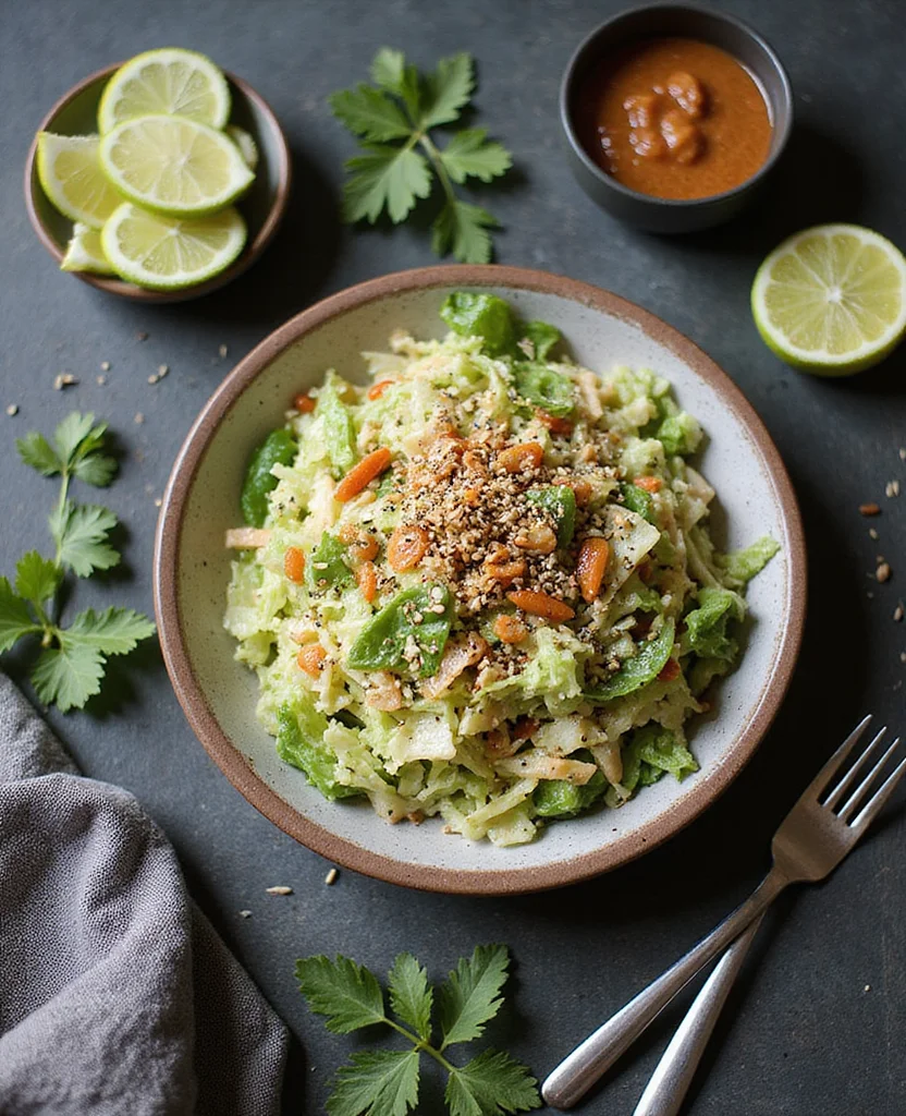 Chinese Cabbage Salad (Crispy, Tangy & Refreshing) - Step 5: Toast the Sesame Seeds 1