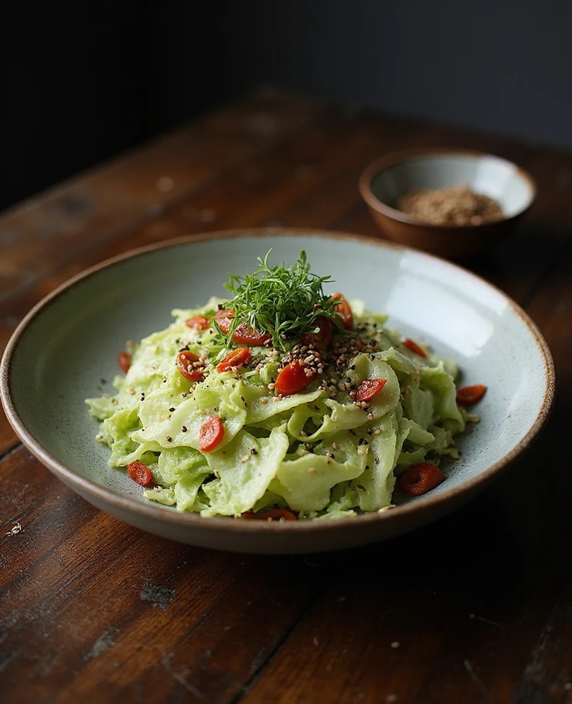 Chinese Cabbage Salad (Sesame Dressing & Crunch) - Step 3: Julienne the Carrots 1